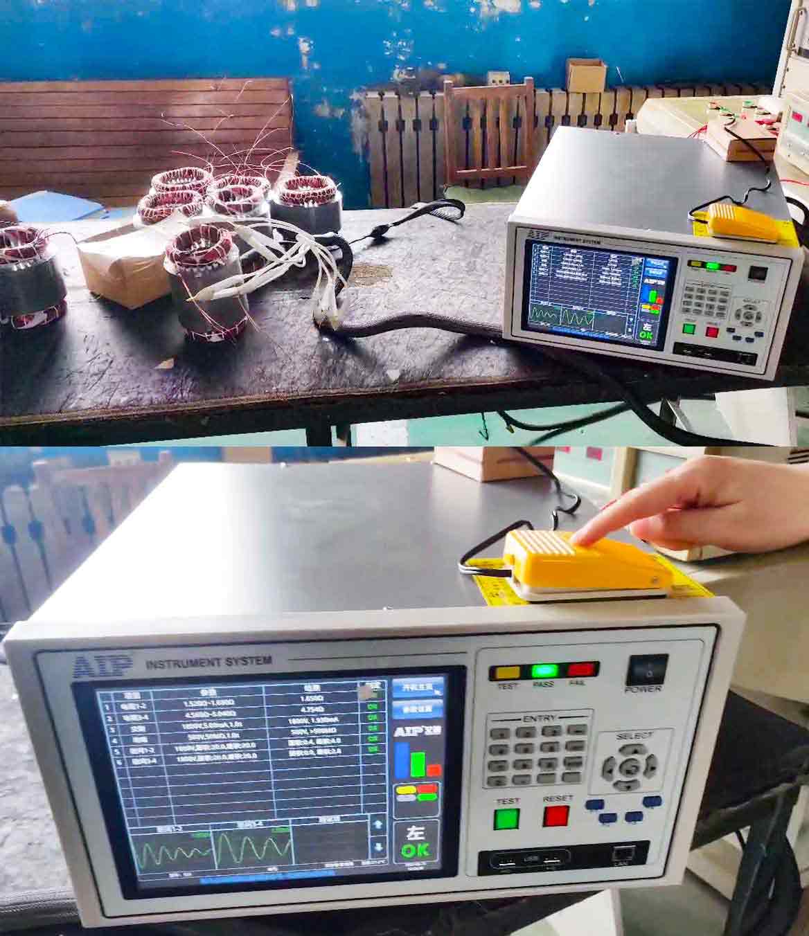 三相電機定子測試系統(tǒng)應用現(xiàn)場—艾普智能.jpg