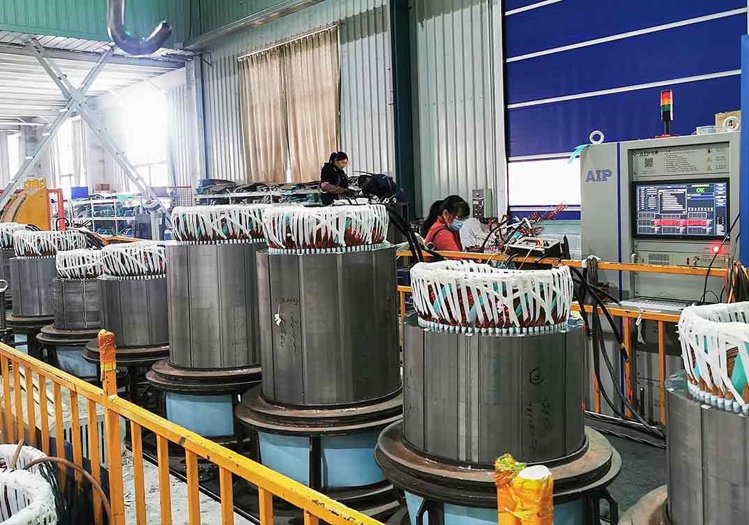 三相工業(yè)電機定子測試設(shè)備應(yīng)用現(xiàn)場—AIP艾普